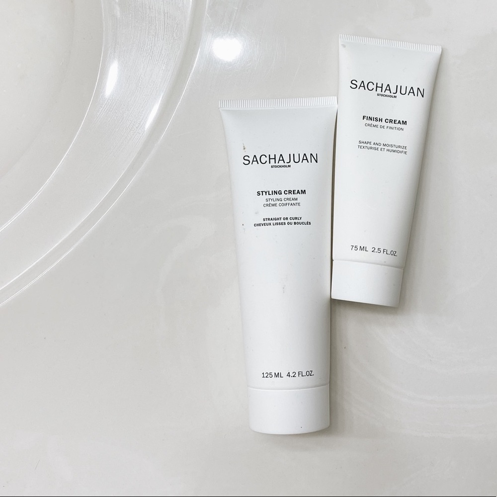 SACHAJUAN HAIR STYLING CREAM + FINISHING CREAM